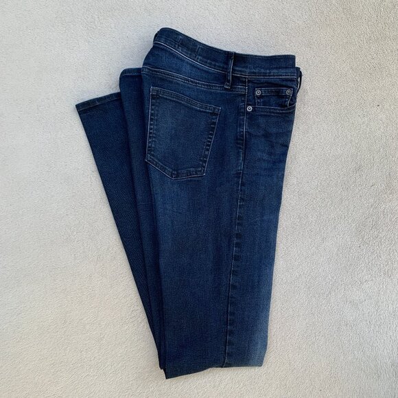 Gap 1969 High Rise Resolution Skinny Flare Jeans Sz27 - Picture 3 of 16